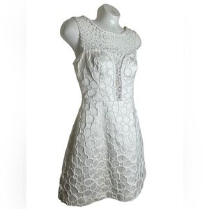 Lilly Pulitzer White Floral Zoe Dress